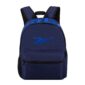 Reebok Navy Fresh medium backpack with royal blue logo.