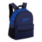 Reebok Navy Fresh medium backpack with royal blue logo.