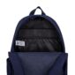 Reebok Navy Classic medium backpack with white logo.
