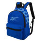 Kids Reebok Navy Fresh mini backpack with royal blue logo.