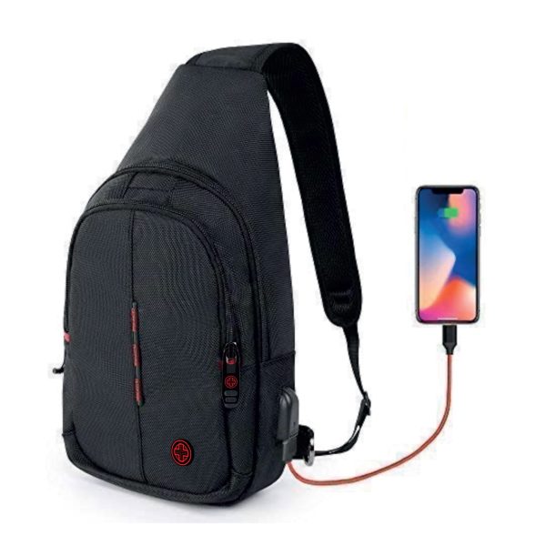 Crossgear SOHO USB Cross Body Bag
