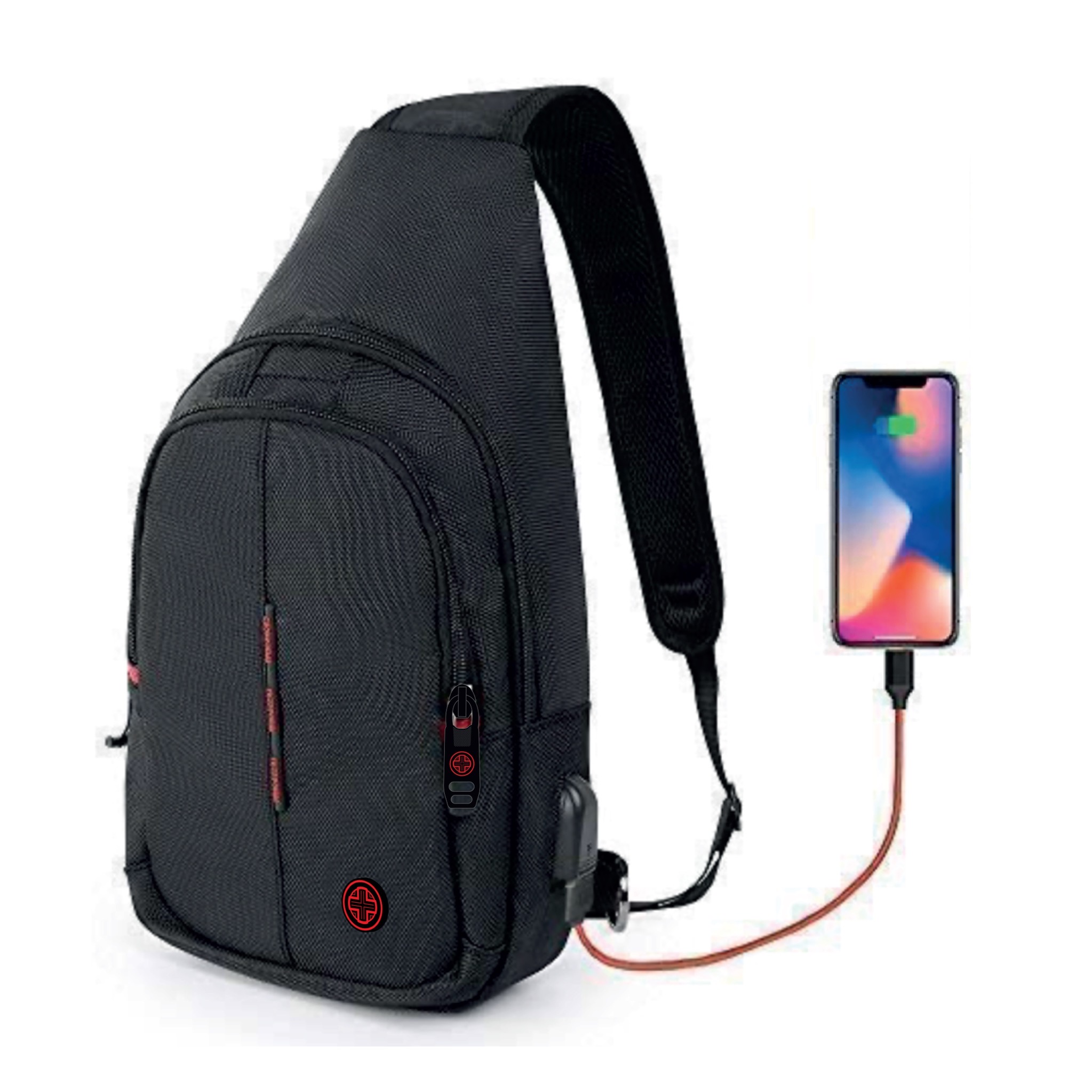 SOHO USB Cross Body Bag